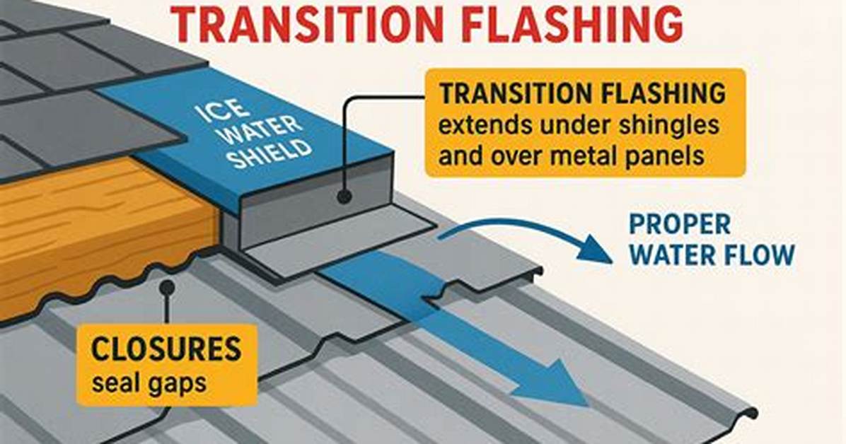 How to Shingle the Roof Transition on a Gambrel Roof