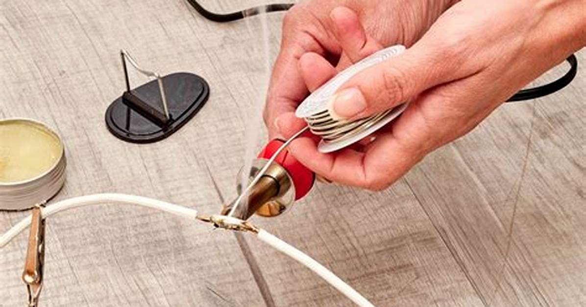 How to Solder a Galvanized Wire