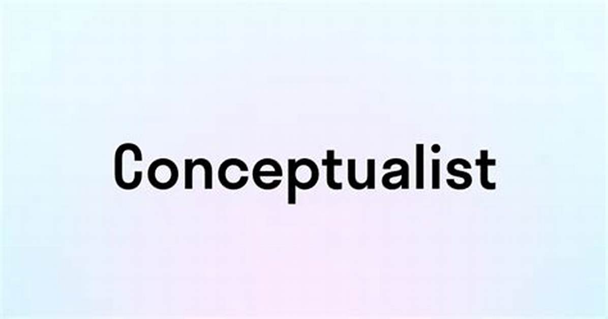 How to Spell Conceptualist?