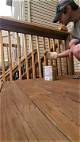 How to Stain Deck Spindles
