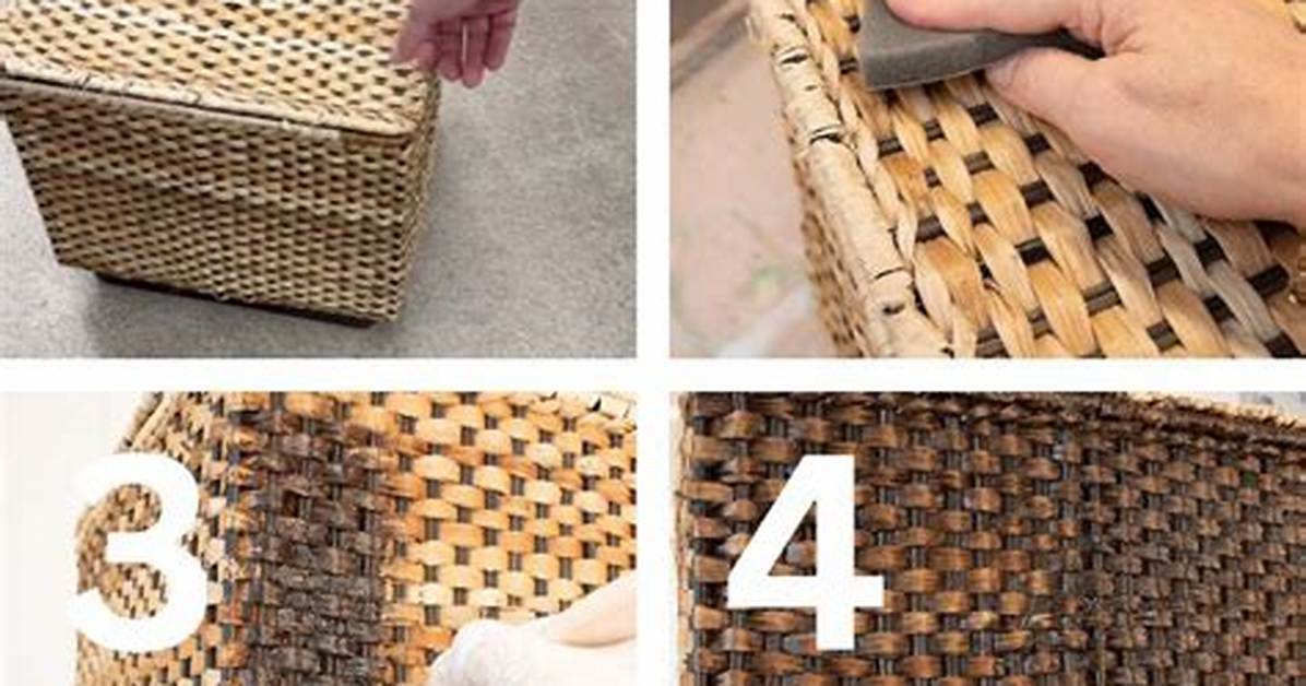 How to Stain Wicker or Rattan