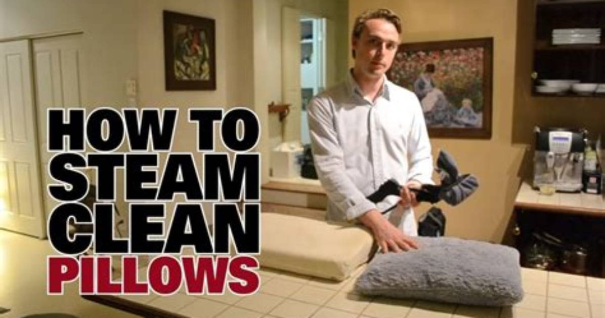 How to Steam Clean Pillows
