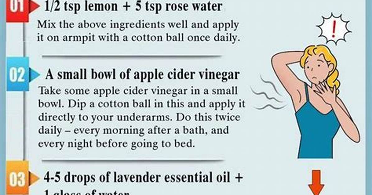 How to Steam Clean Underarm Odor