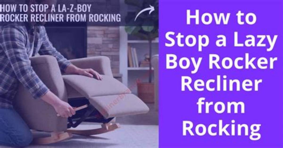 How to Stop a Rocking Chair