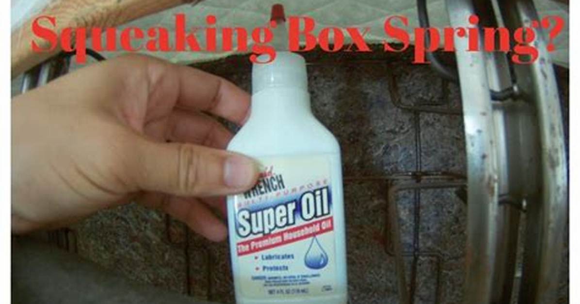How to Stop a Squeaking Box