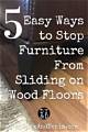 How to Stop Furniture from Sliding on Carpet