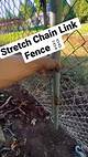 How to Stretch a Chainlink Fence