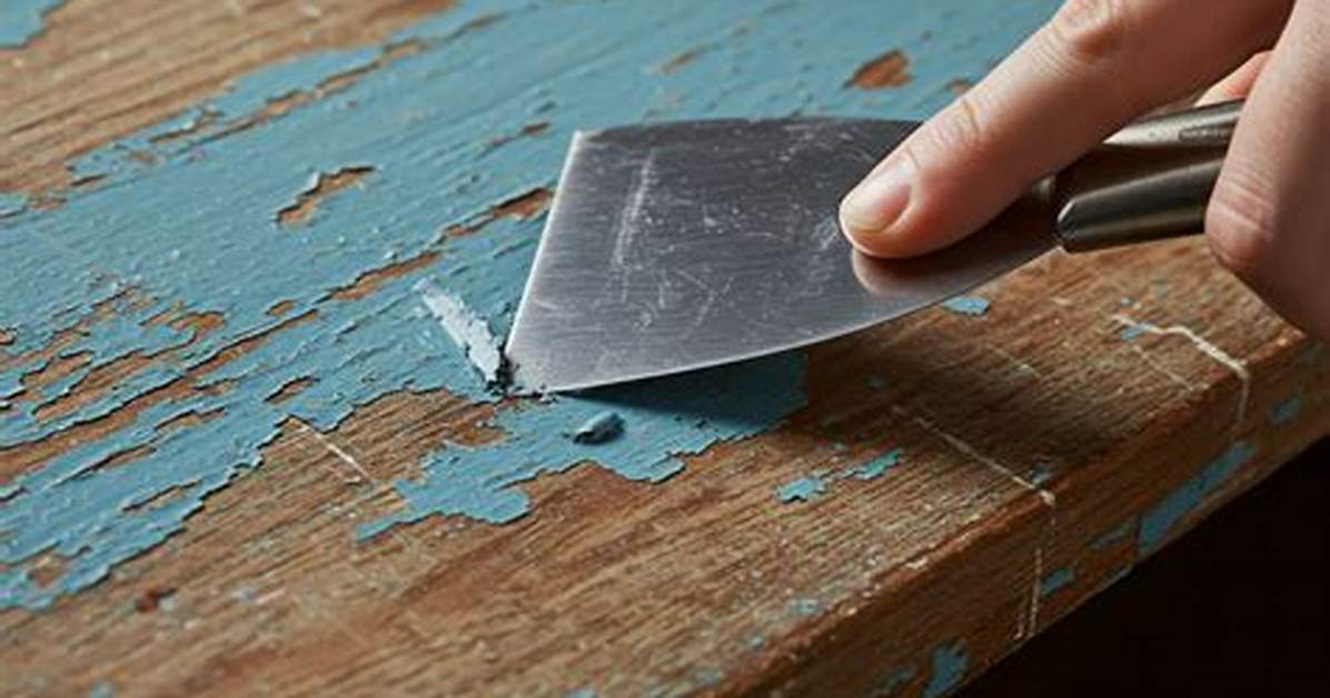 How to Take Paint off of Treated