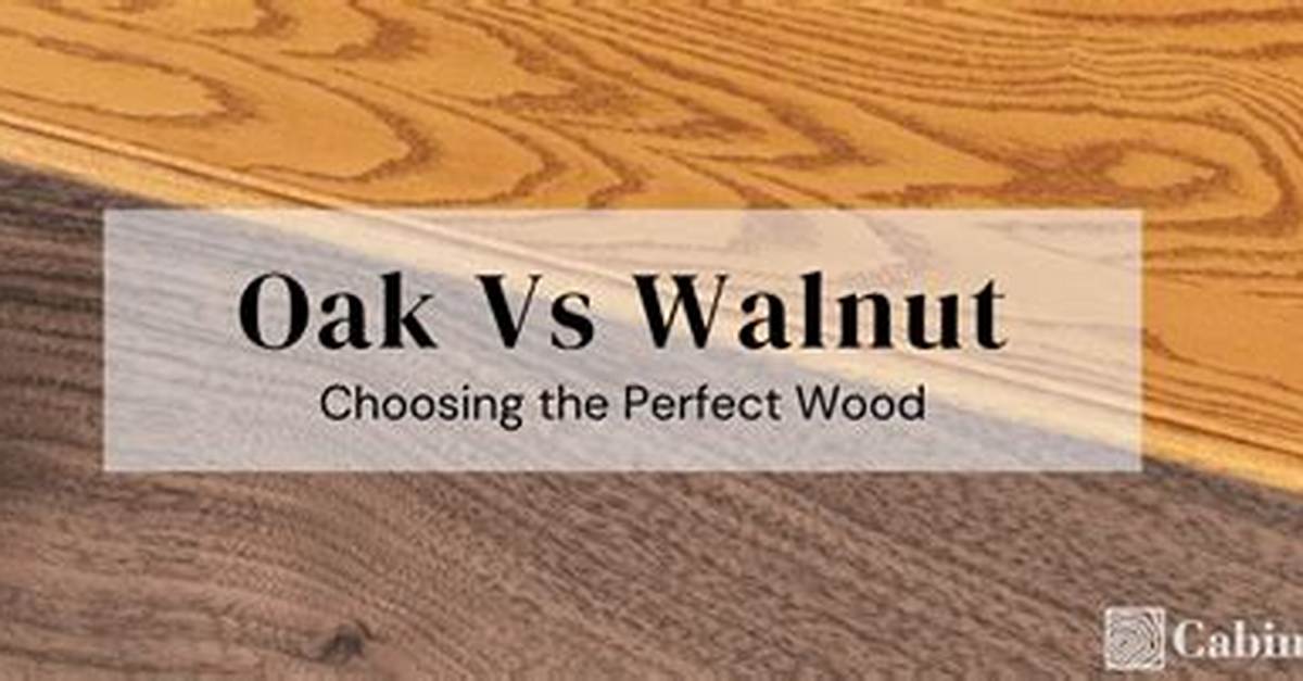 How to Tell Walnut from Antique Oak