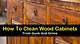 How to Treat Dry Wood Cabinets