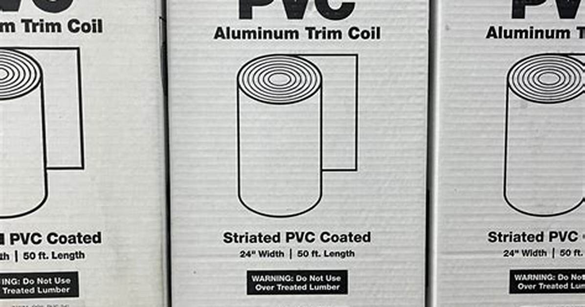 How to Trim Coil Pvc