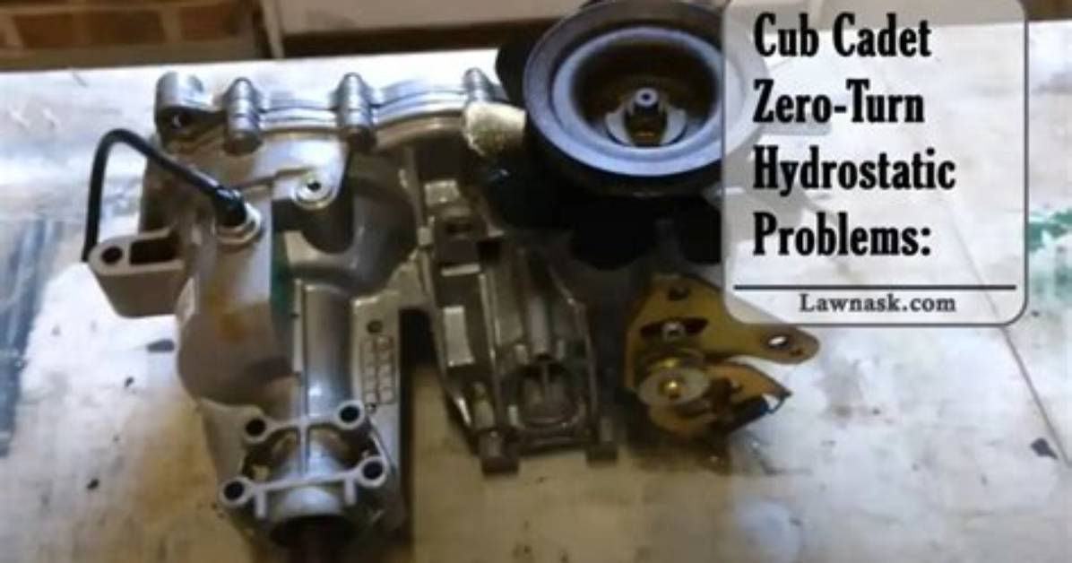 How to Troubleshoot a Cub Cadet Zero