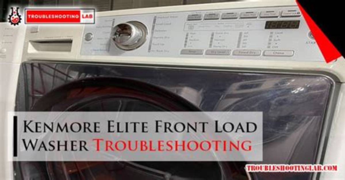 How to Troubleshoot a Kenmore