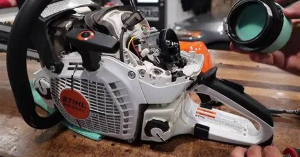 How to Troubleshoot a Stihl Chainsaw with a Flooding