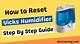 How to Troubleshoot a Vicks Ultrasonic Humidifier