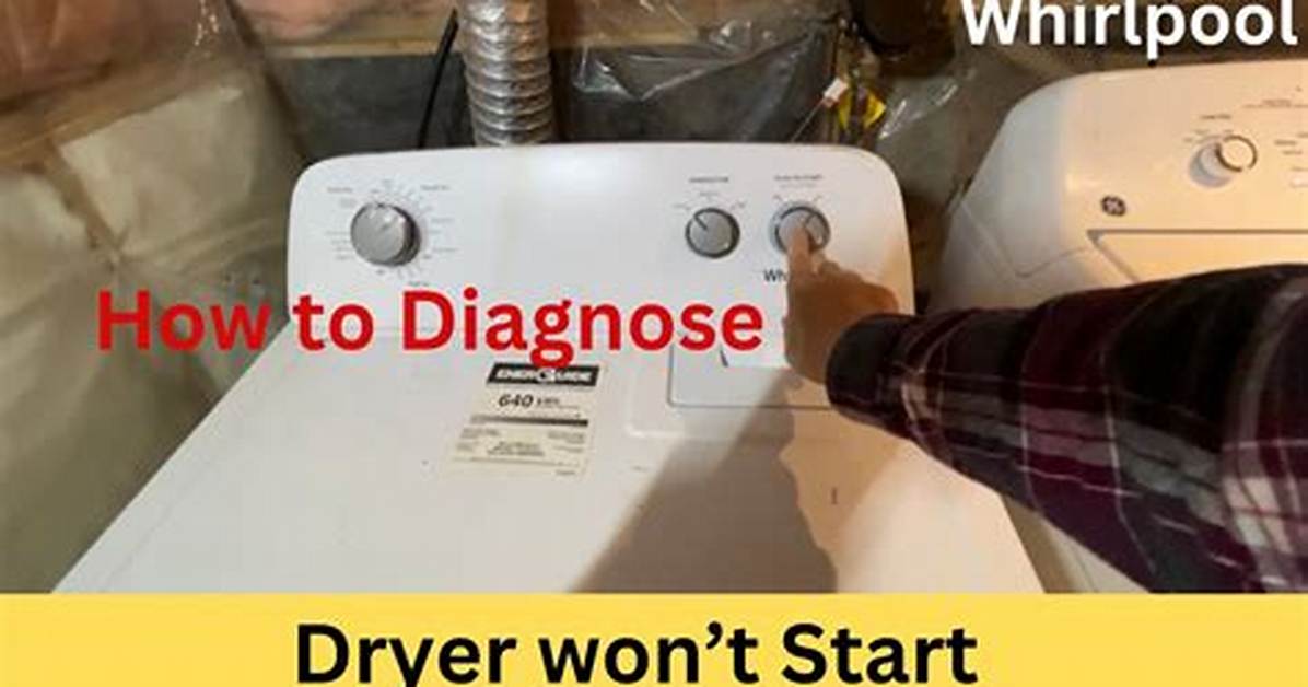How to Troubleshoot a Whirlpool Dryer That Is Not Heating