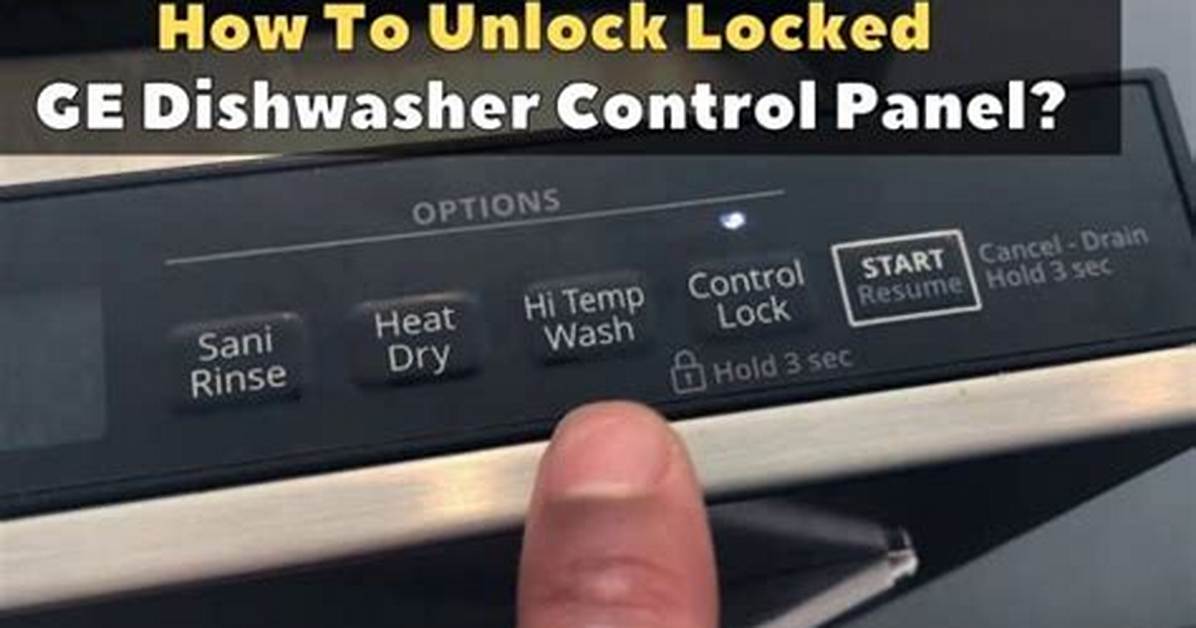 How to Troubleshoot the Lock Control on a Kitchenaid Gas Range