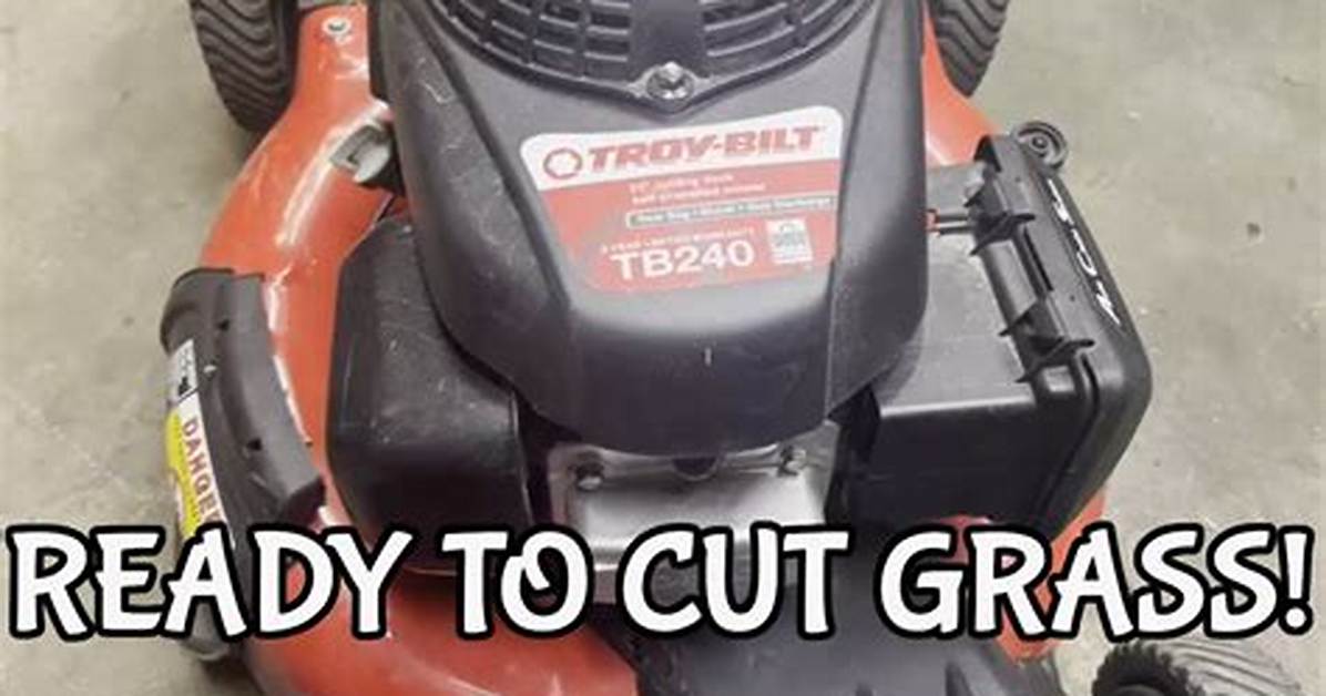 How to Tune up a Troy Bilt Weed