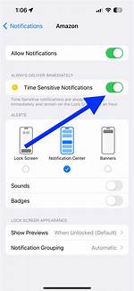 How to Turn on Time Sensitive