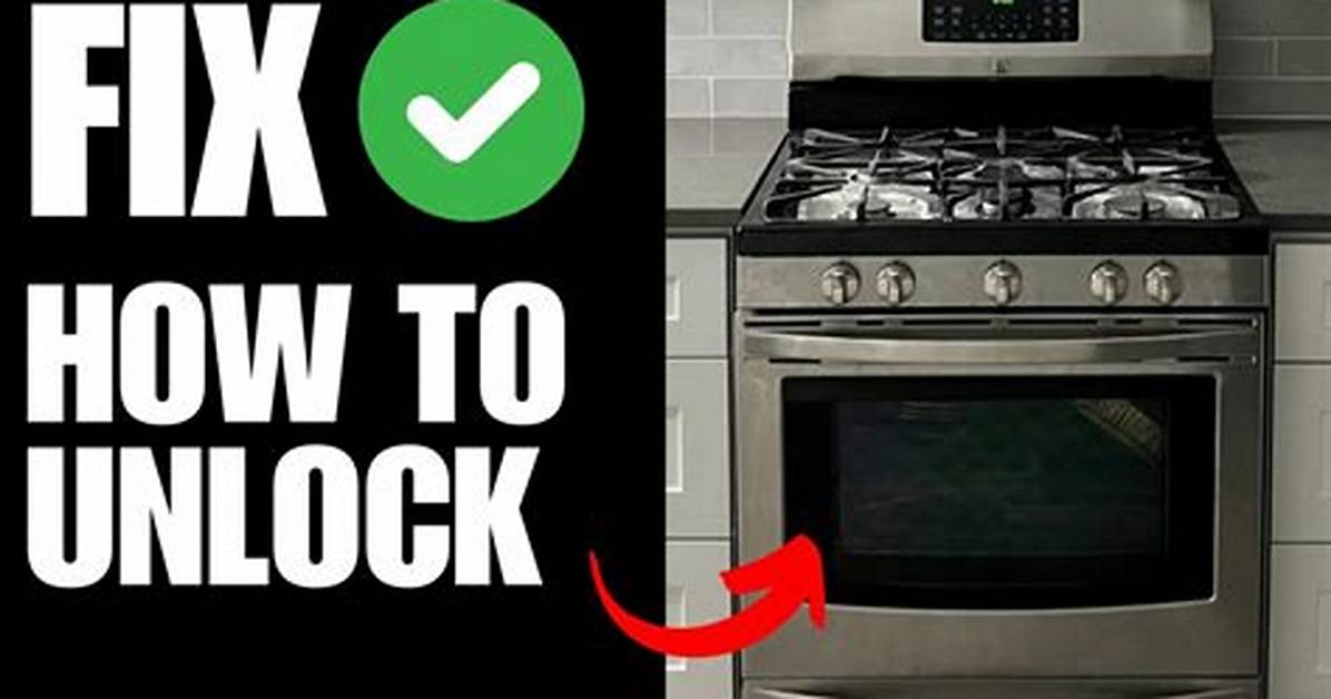 How to Unlock a Kenmore