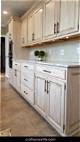 How to Update Whitewashed Cabinets