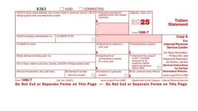 How to Use a 1098 T Form for My Dependent Son?