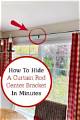 How to Use a Curtain to Hide Open Shelves