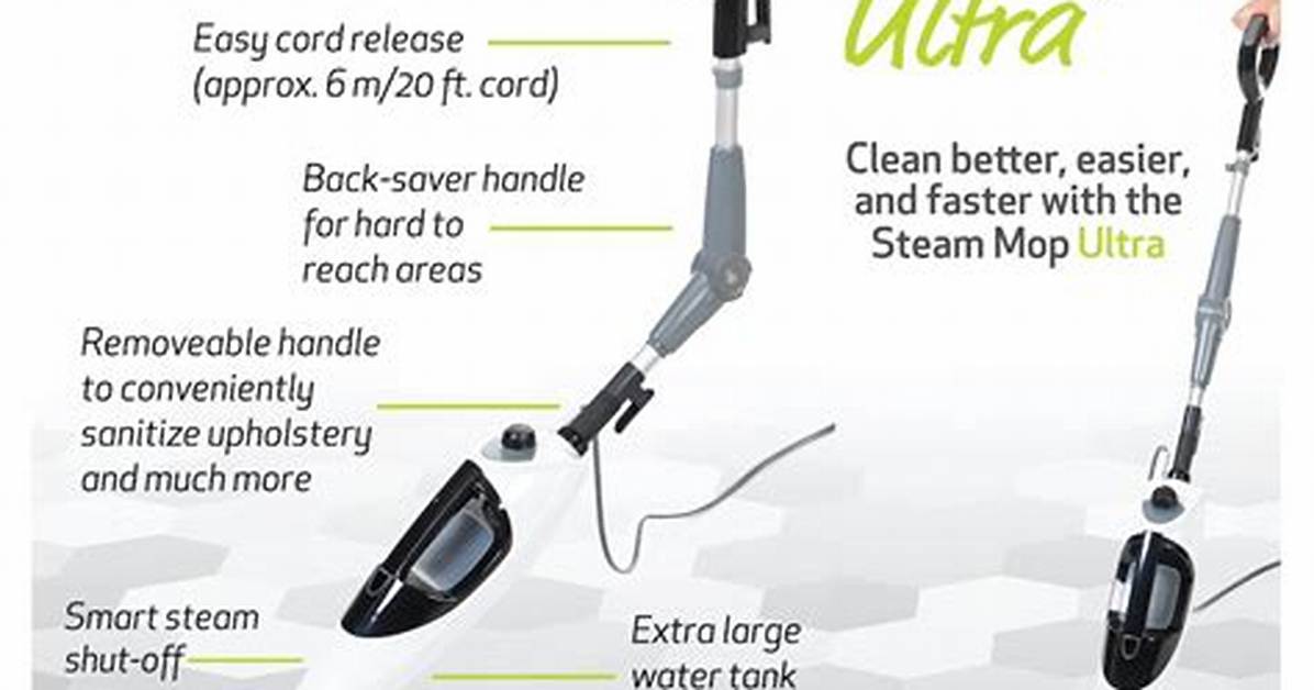 How to Use a Smart Living Steam Mop