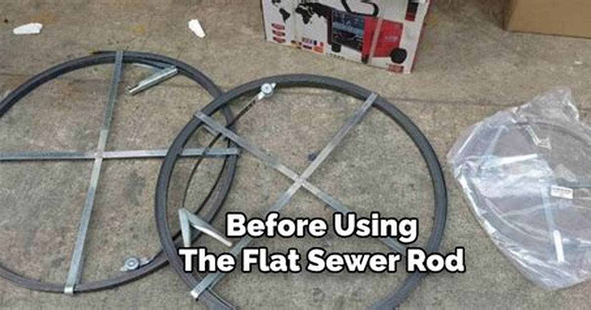 How to Use an Encased Sewer Rod