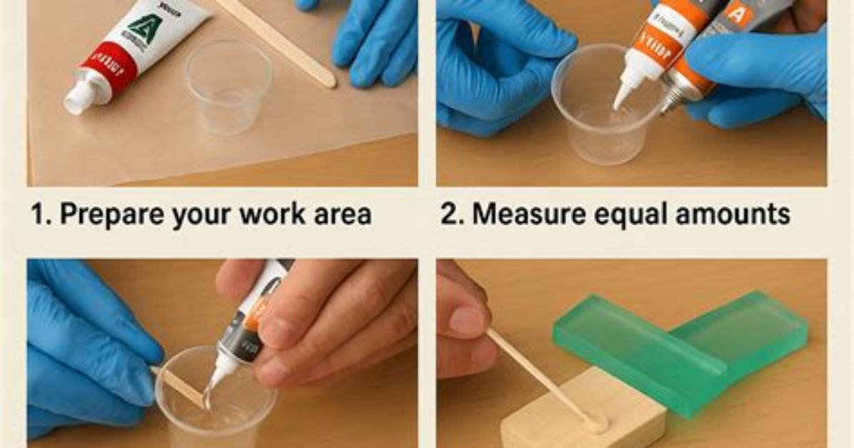 How to Use an Epoxy Glue to Create a Watertight Seal