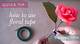 How to Use Floral Tape