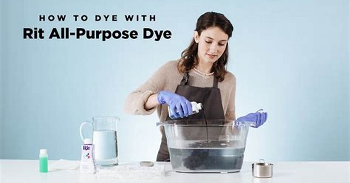 How to Use Rit Dye on My Shower
