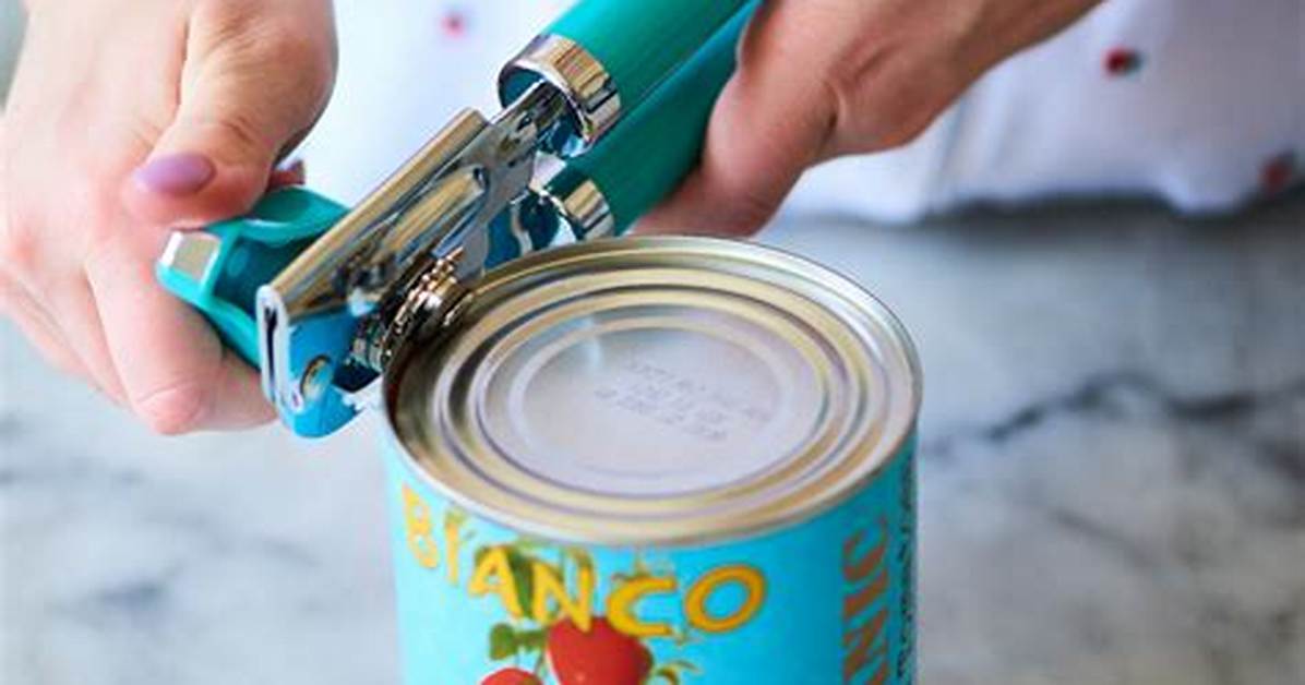How to Use the Can Opener on A