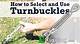 How to Use Turnbuckles | Homesteady