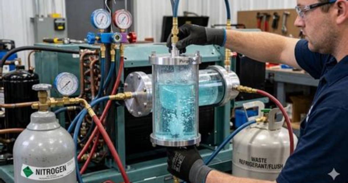 How to Vacuum Purge Refrigerant