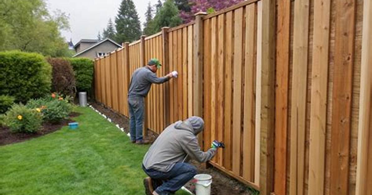 How to Weather New Wooden Fence