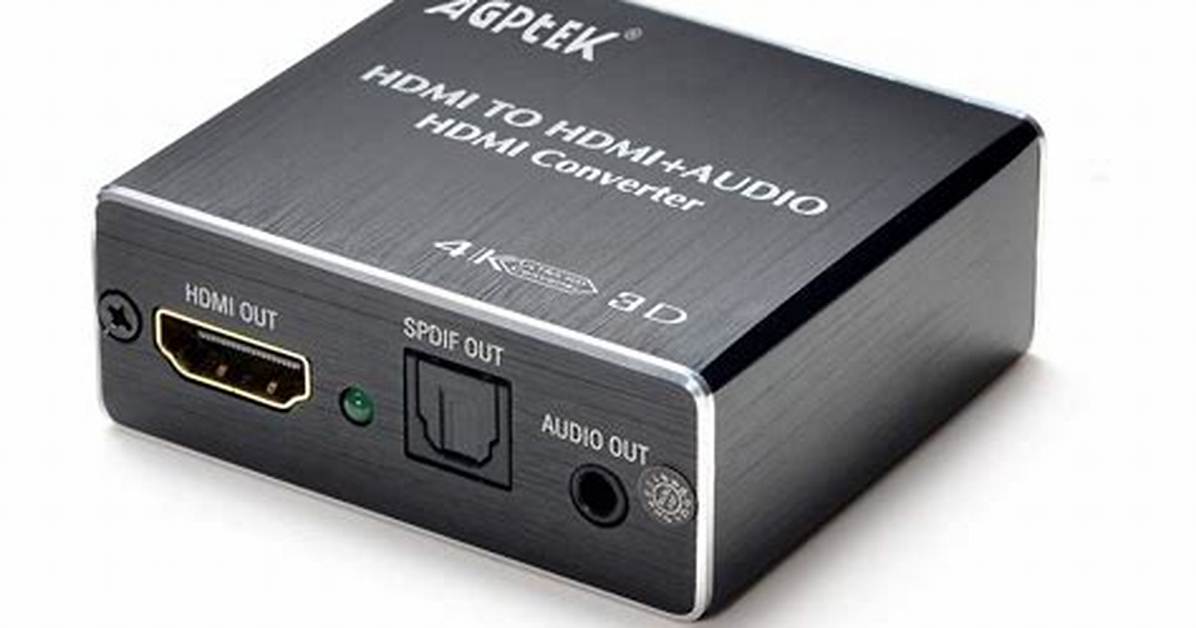 【How-To】What Is an Hdmi Audio Splitter