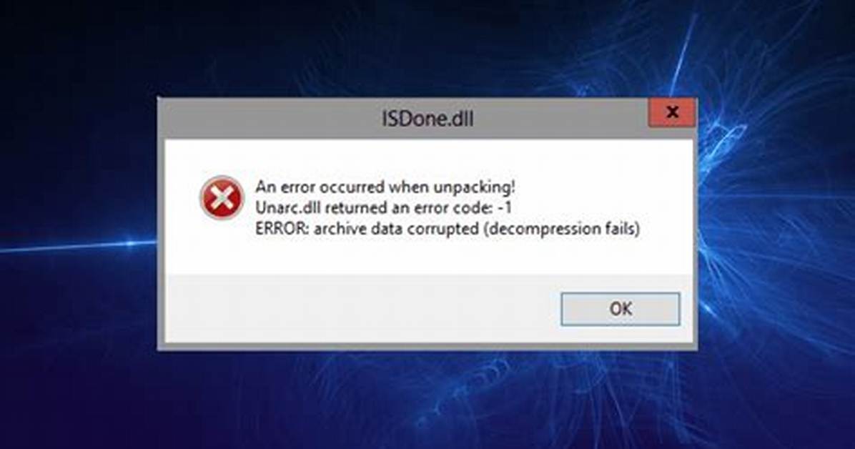 【How-To】Why Isdone Dll Error Occurs