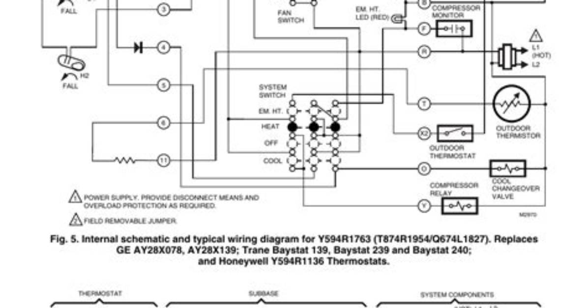 How to Wire a Trane Baystat 239