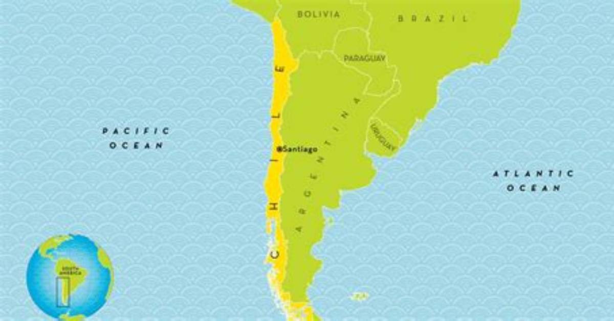 How Wide Is Chile in Miles
