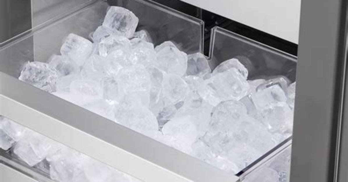 Ice in Freezer of a New Refrigerator Tastes Bad
