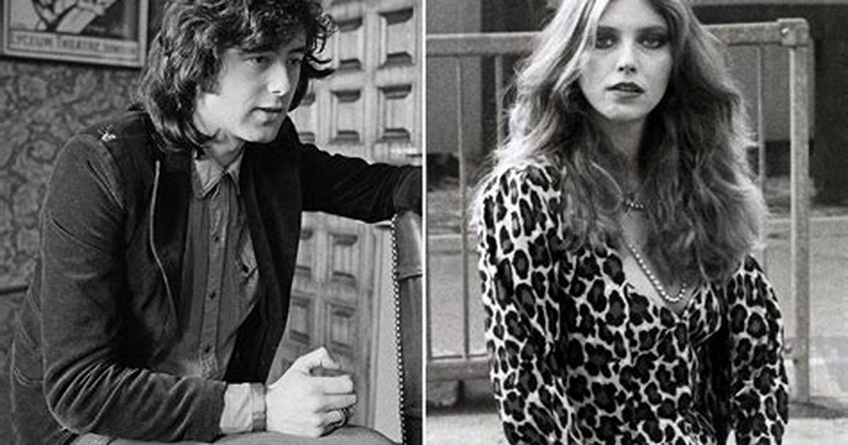 Iconic Pairing Jimmy Page and Bebe Buell S Rock N Roll