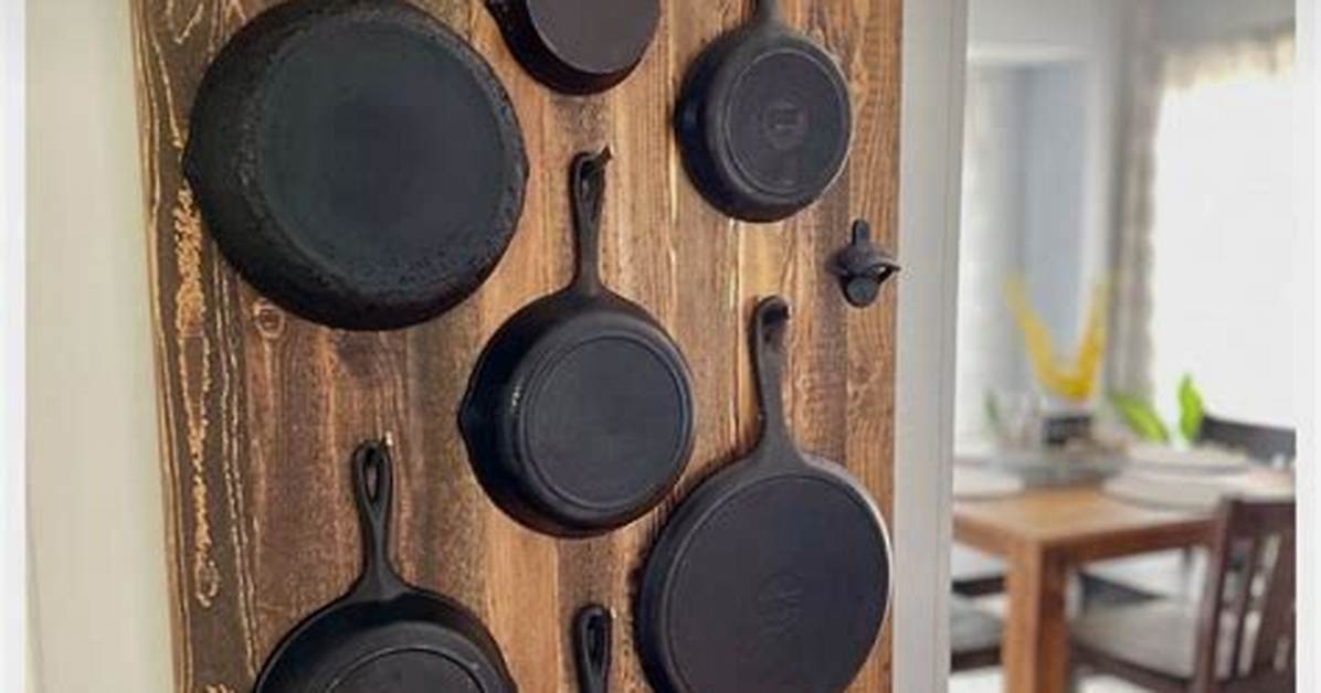 Ideas for Mounting a Cast Iron Dinner