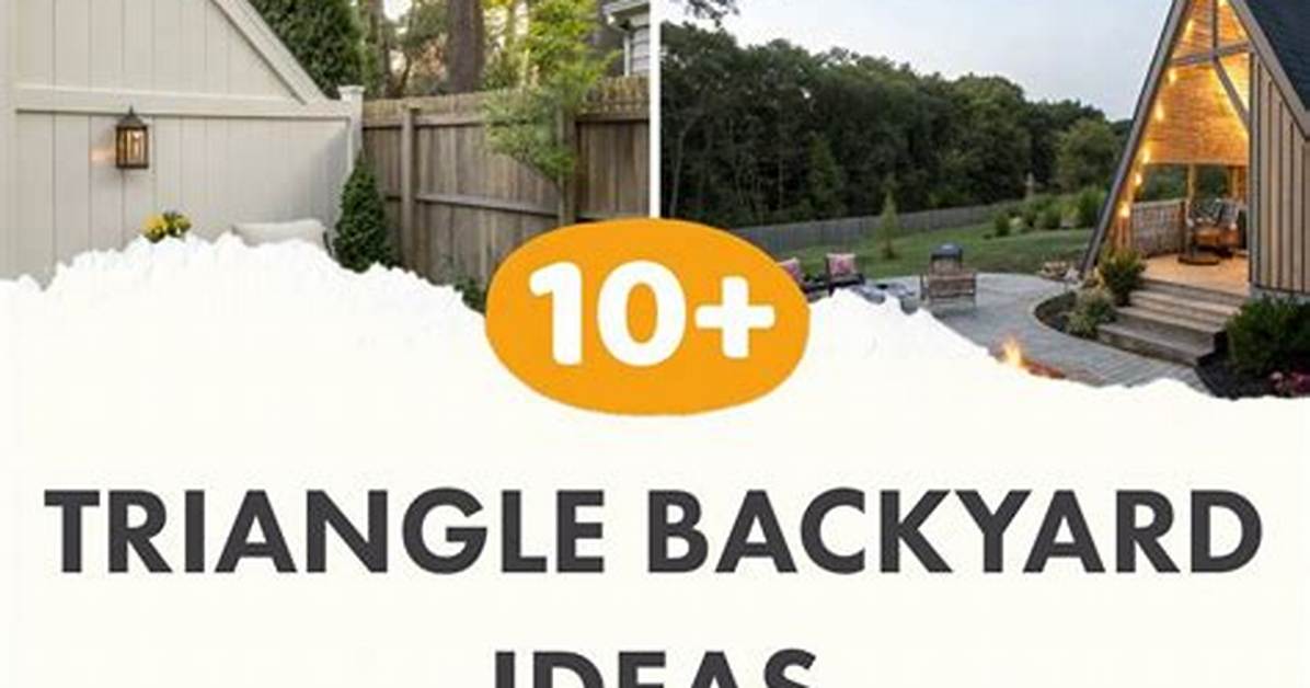 Ideas to Landscape a Triangle