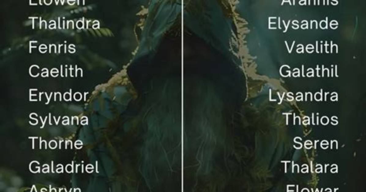 Imaginative and Enchanting: Nature Druid Names