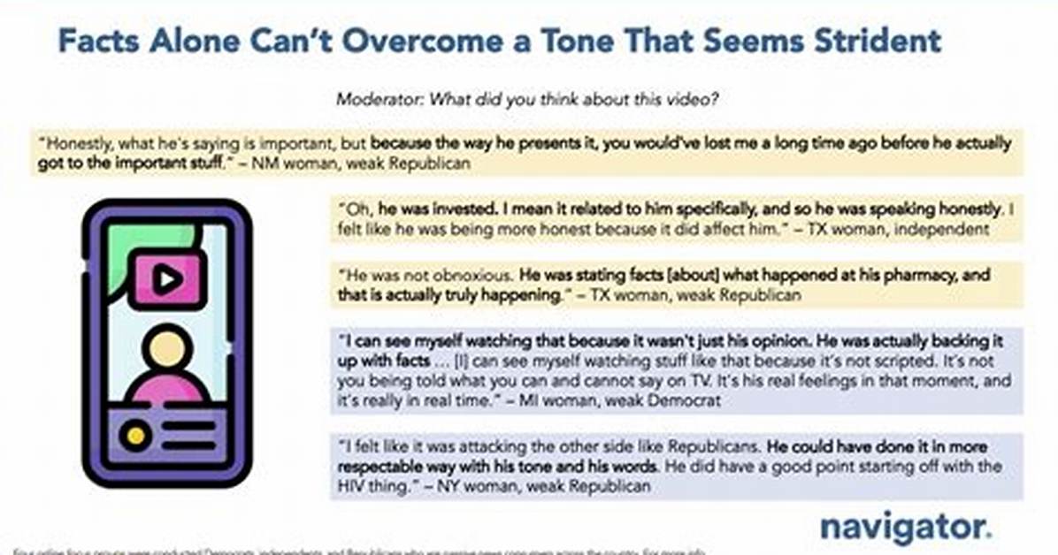 In a Strident Tone?