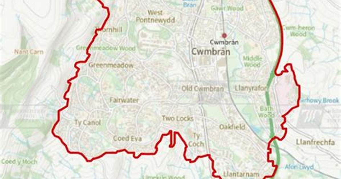 In What County Is Cwmbran?