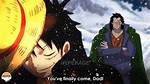 In Which Episode Luffy Knows About His Father?