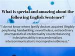 Incomprehensibleness in a Sentence?
