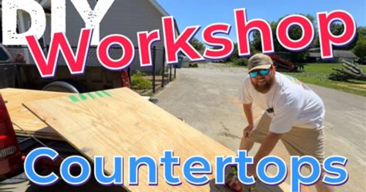 Inexpensive Way to Do Workshop Countertops